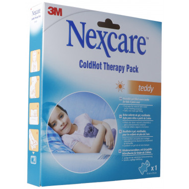 3M Nexcare Pacchetto Terapia Freddo-Caldo Borsa dell'acqua calda orsetto morbido e vellutato