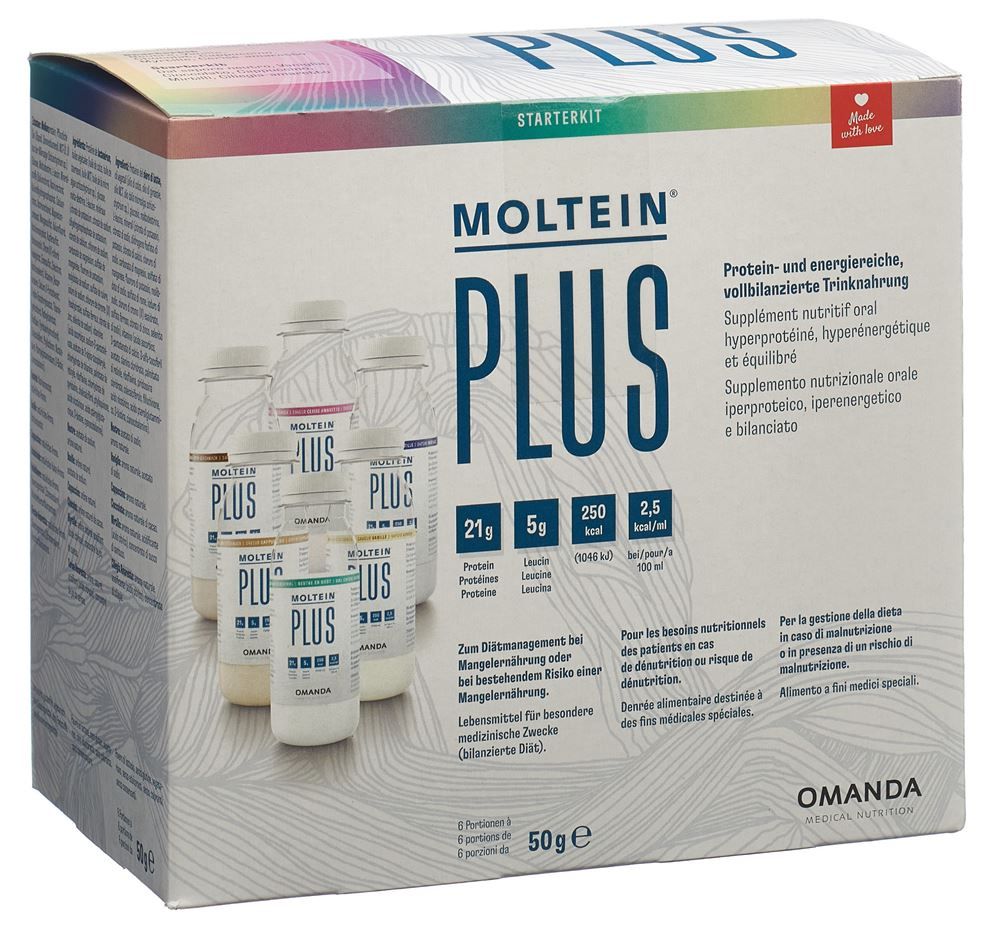 MOLTEIN PLUS 2.5 Starter Kit 6 Fl 50g