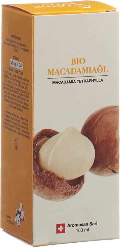 Olio di macadamia biologico Aromasan 100ml