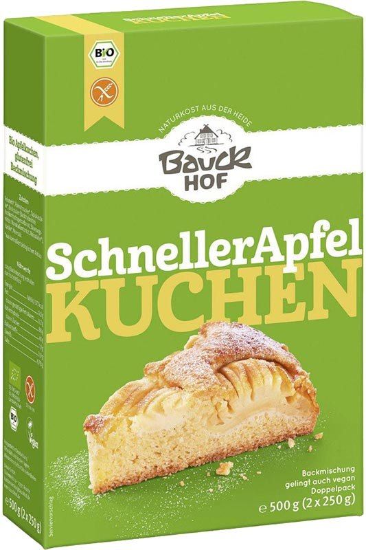 BAUCKHOF La torta di mele veloce senza glutine 2 x 250g