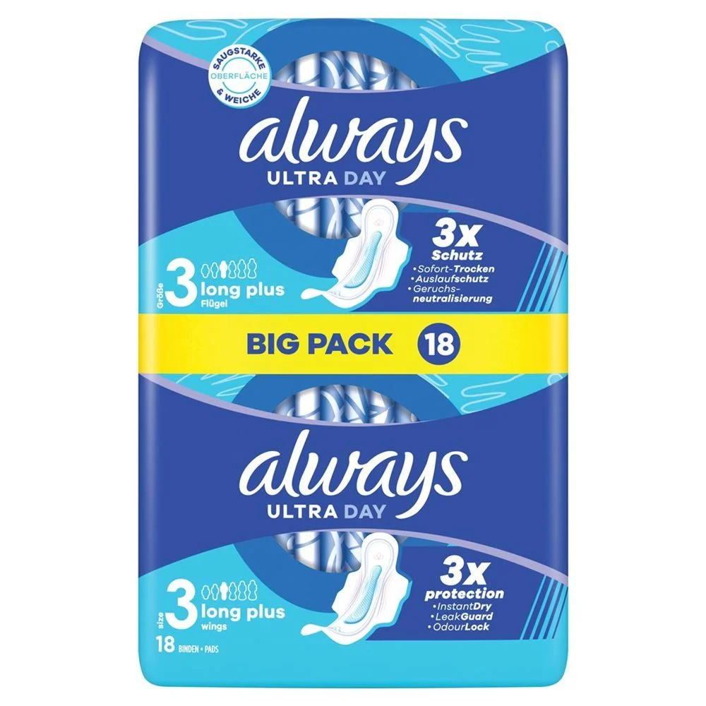 Sempre Ultra pad Lo Pl Flüg BigP (n) 18 pezzi