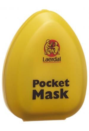 Maschera tascabile LAERDAL con valvola unidirezionale + filtro