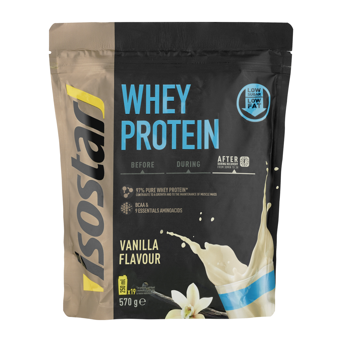 Isostar Proteine Whey in Polvere Vaniglia 570g