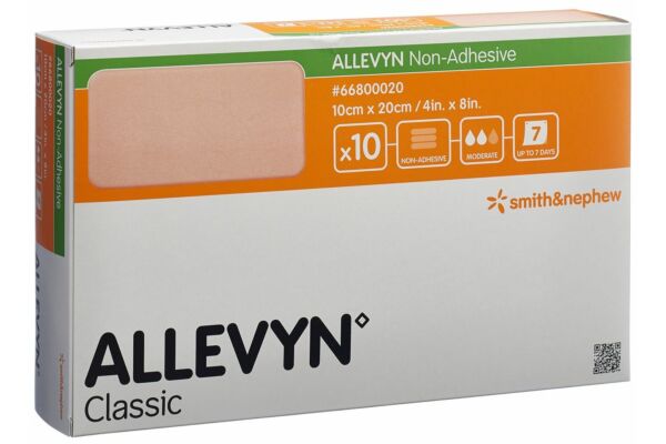 Allevyn Medicazione non adesiva per ferite 10x20cm 10 pezzi