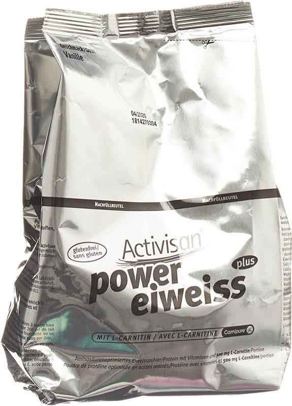 Activisan Power Protein con L-Carnitina Vaniglia 500g