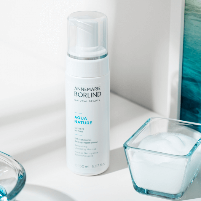 BÖRLIND AQUANATURE Mousse detergente Erfrisc 150 ml