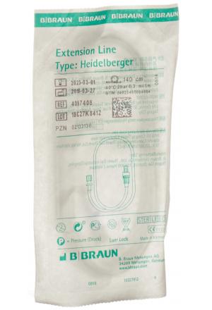 B. BRAUN Prolunga Heidelb 140 cm Luer Lock