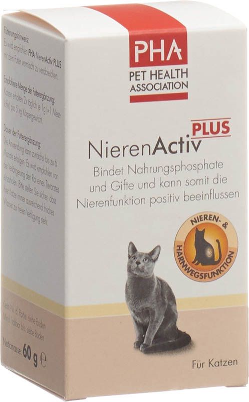 PHA NierenActiv PLUS Gatti Cani Plv Ds 60g