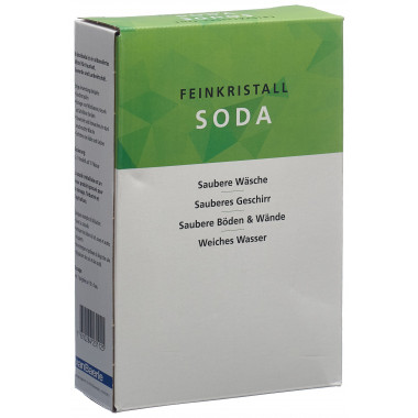 Soda a cristalli fini Verde Plv cartone 1kg