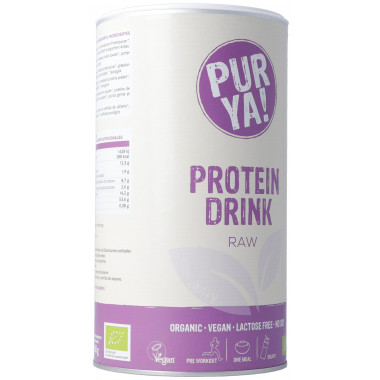 Purya! Bevanda proteica vegana Raw Energy Raw Organic 550g