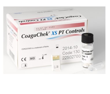 COAGUCHEK XS PT Soluzione di controllo qualità 4 x 1ml