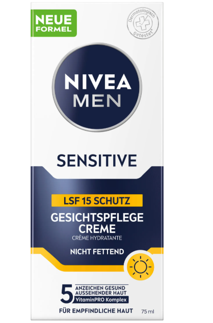 Nivea Men Sensitive Gesicht Creme 75ml