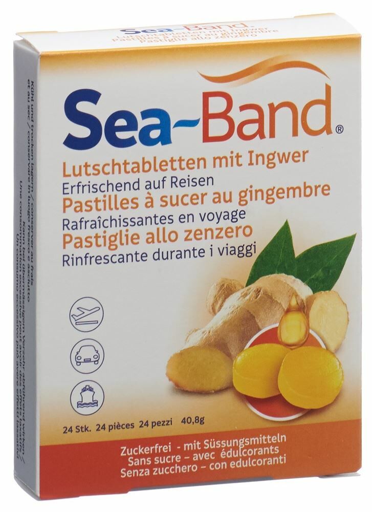 Sea-Band Zenzero pastiglie 24 pezzi