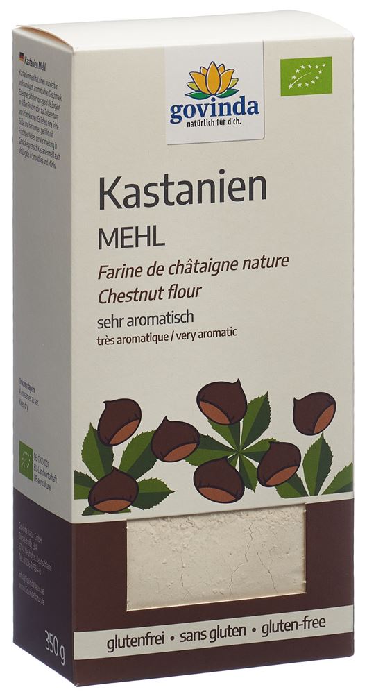 GOVINDA Farina di castagne biologica 350g
