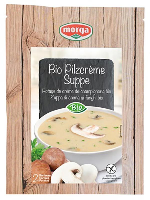 Crema di funghi biologica Morga 42g
