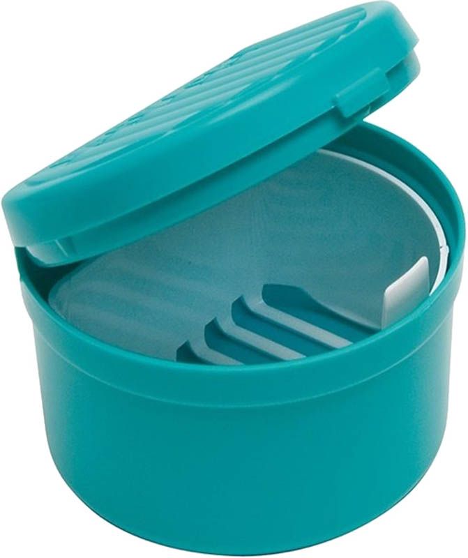 Scatola dentale Hausella con inserto turchese