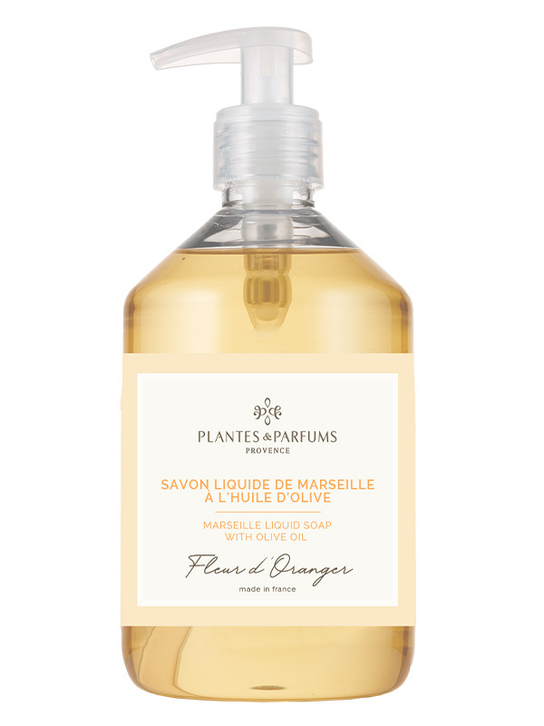 LCB Savon liquide de Marseille Fleur d'Oranger sans conservateur 500ml