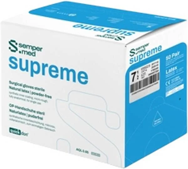Guanti chirurgici Sempermed Supreme Plus 7,5 pz 50 paia