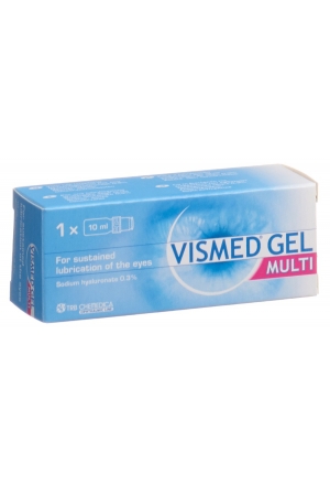VISMED Gel 3 mg/ml Multi Hydrogel Umidificazione dell'occhio 10ml