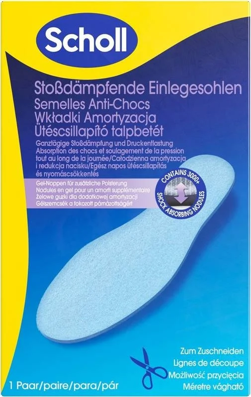 Solette Scholl Shock Reducer Pieghevoli per 1 paio