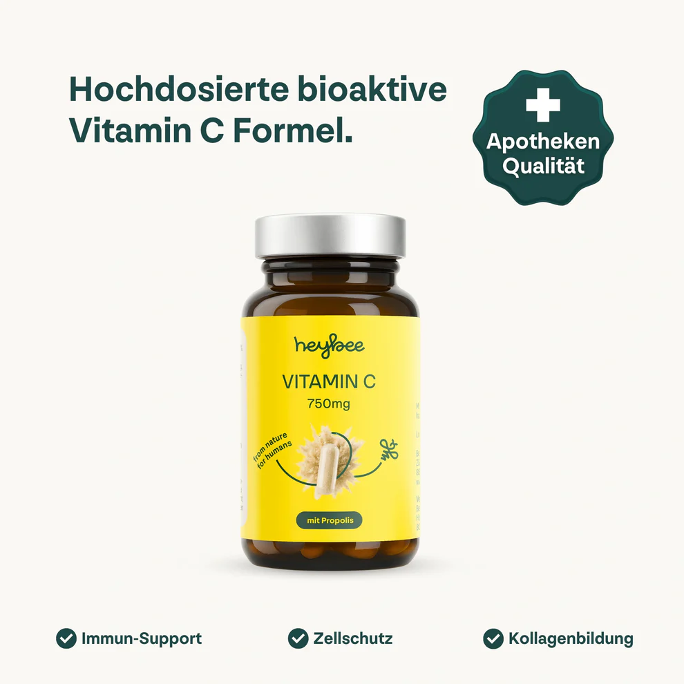 HEYBEE Vitam C 750mg Propoli 60 capsule