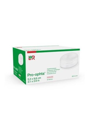 Impacchi oculari Pro-ophta 5,3x6,6cm 5 pezzi