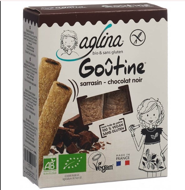 AGLINA Goûtine cioccolato fondente biologico 125g