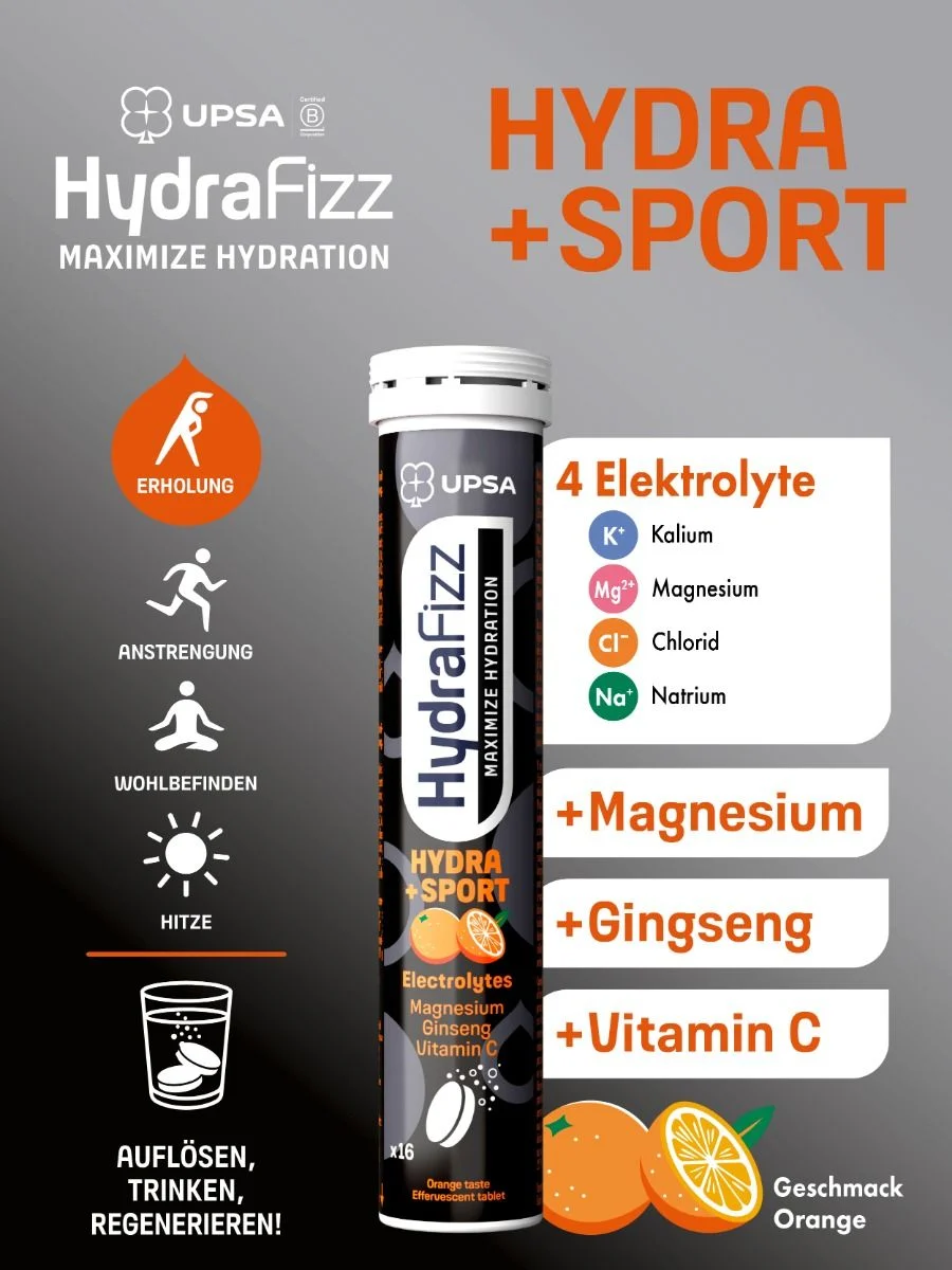 HYDRAFIZZ Hydra Sport compresse effervescenti 16 pezzi