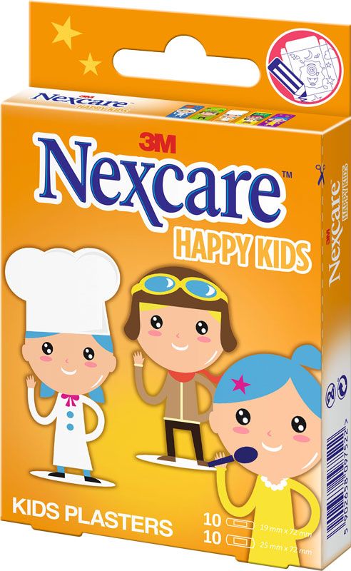 3M Nexcare cerotti per bambini Happy Kids Professions20 pezzi