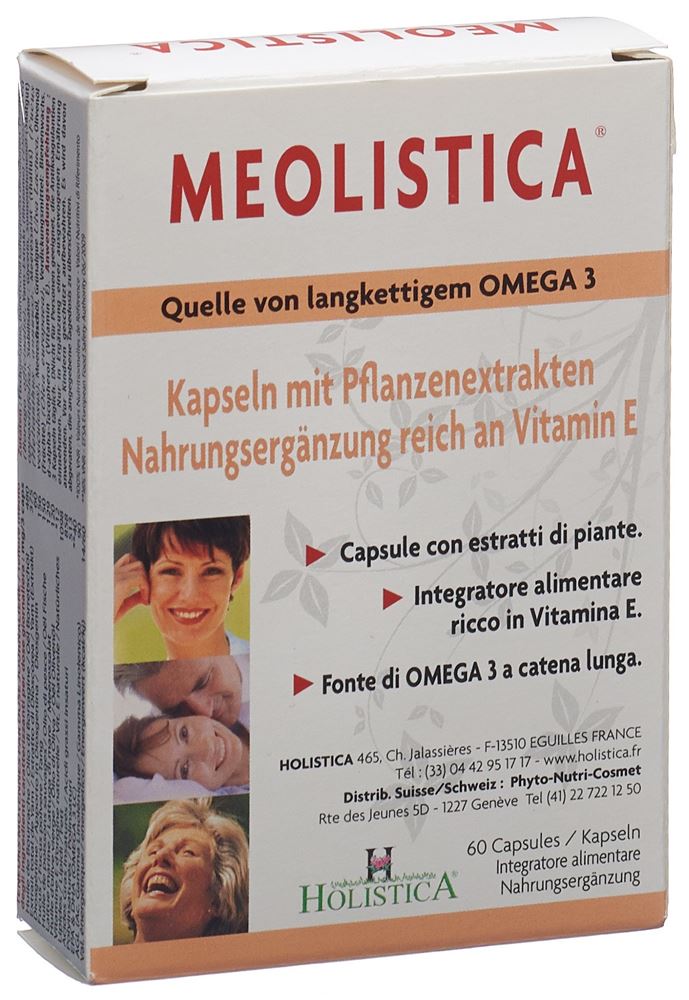 HOLISTICA Meolistica Capsule 60 Capsule