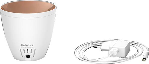 AROMALIFE Zoe Diffusore di aromi bianco ambra chiaro
