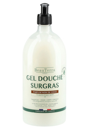 BeauTerra Gel doccia ricco di fiori di cocco 1000ml