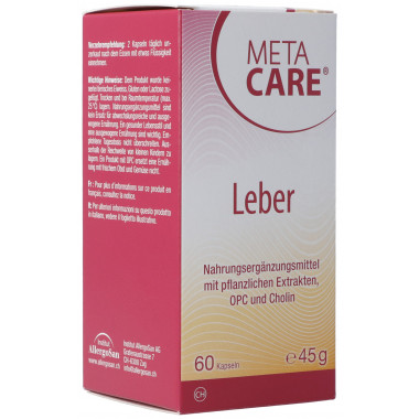 metacare capsule per il fegato 60 pezzi