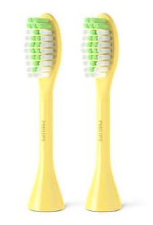 Philips One by Sonicare testine giallo 2 pezzi