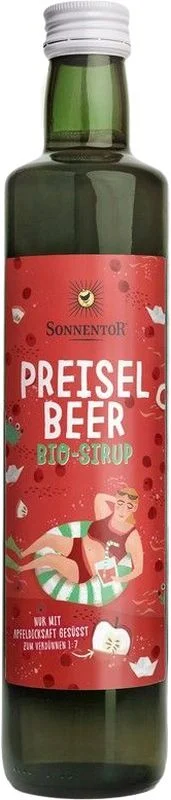 SONNENTOR Sciroppo di mirtillo rosso BIO Fl 500ml
