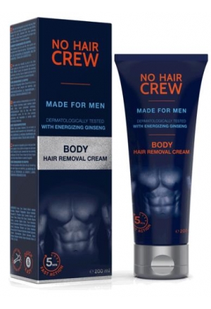 NO HAIR CREW crema depilatoria per il corpo per uomo 200ml