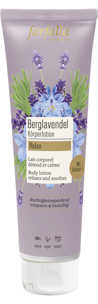 FARFALLA Lozione per il corpo Lavanda di montagna 150ml