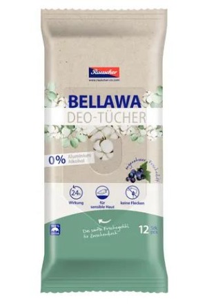 BELLAWA salviette deodoranti 12 pezzi