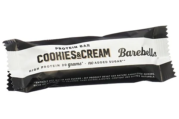 Barretta proteica BAREBELLS alla crema di biscotti 55g