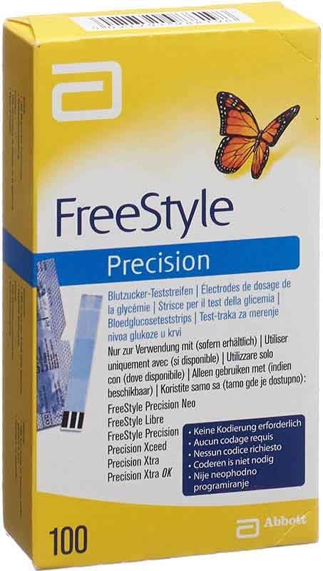 ABBOTT FREESTYLE Strisce reattive di precisione (n) 100 pezzi