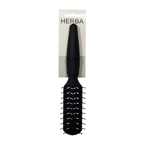 Spazzola piatta Herba Denman Softtouch nero