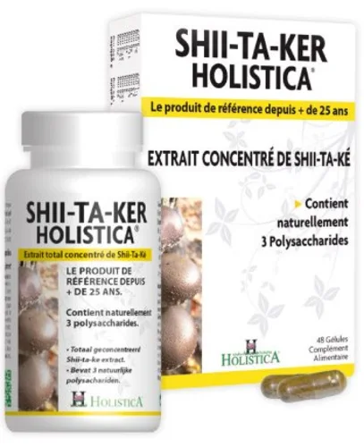 Holistica Shiitake Kapseln Dose 48 Stück
