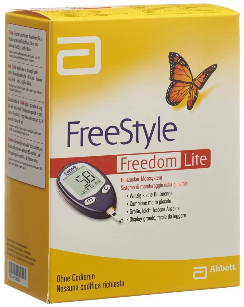 ABBOTT FREESTYLE Set di sistemi per il monitoraggio della glicemia Freedom Lite