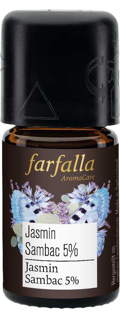 FARFALLA Gelsomino Sambac 5% olio/olio assoluto 5ml