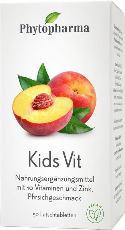 Phytopharma Kids Vit pastiglie 10 vitamine e zinco 50 pezzi