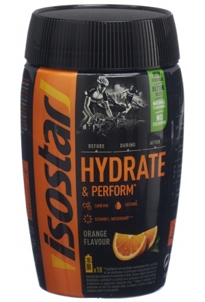 Isostar Hydrate & Perform Plv Orange Ds 400g
