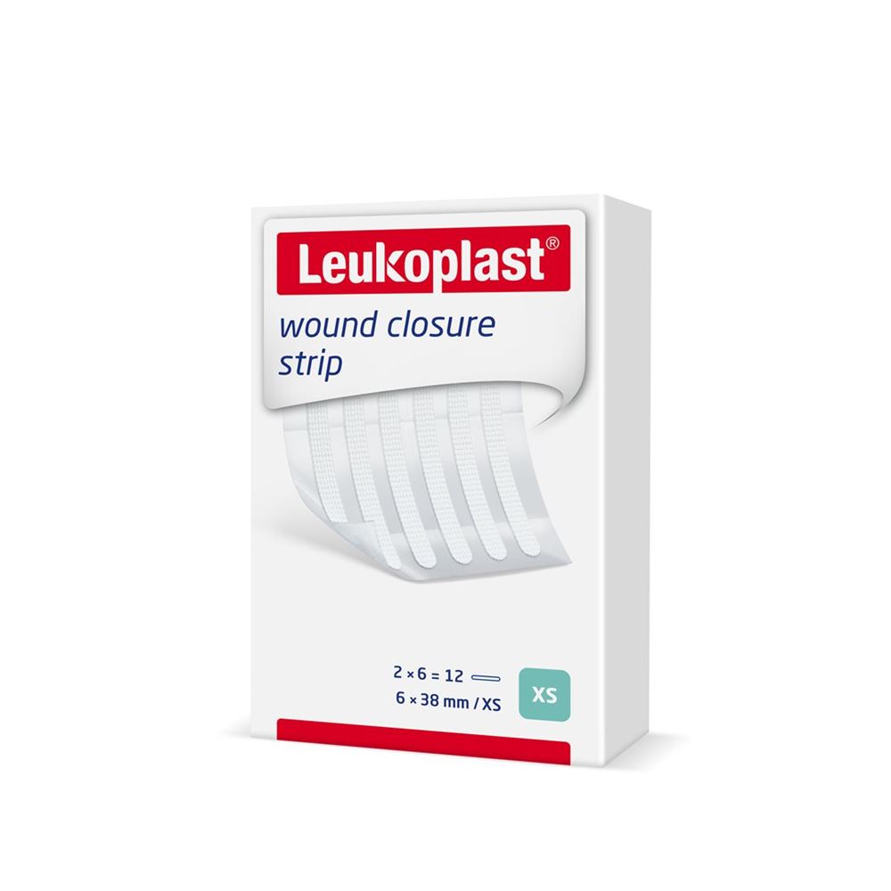 LEUKOPLAST striscia di chiusura avvolta 6x38mm noi 2 x 6 pezzi