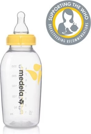 Biberon Medela 250ml con tettarella M (4-6 mesi)