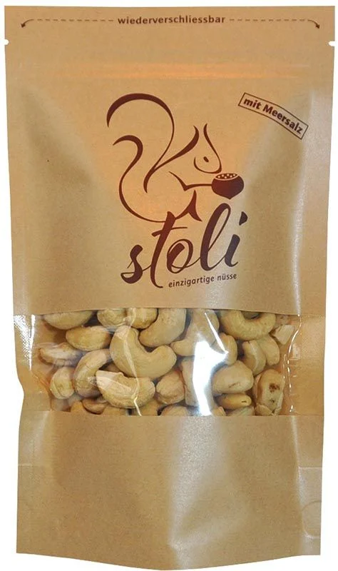 STOLI Anacardi al sale marino Btl 185g