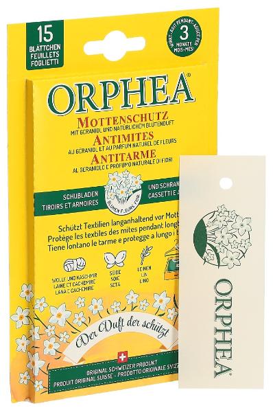 Orphea tignola repellente foglie profumo di fiori 15 pezzi